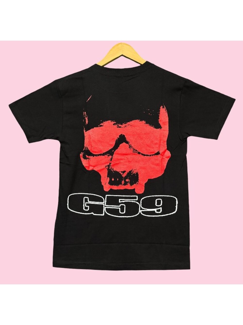 G59 Records x The Suicideboys Red Skull Logo Hip-Hop Tee S